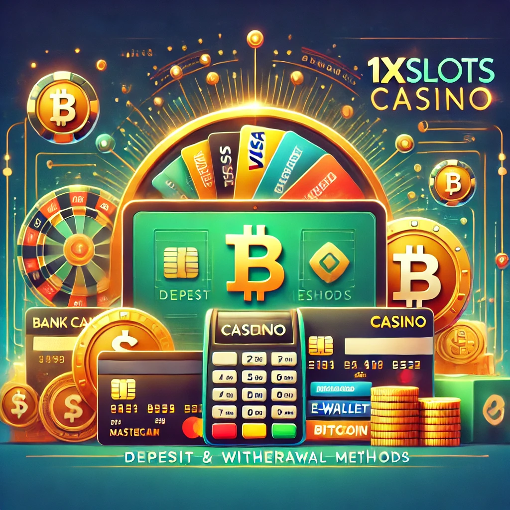 Пополнение и вывод средств в 1xslots – удобные и быстрые способы